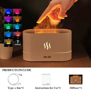 Aroma Flame Lamp Humidifier