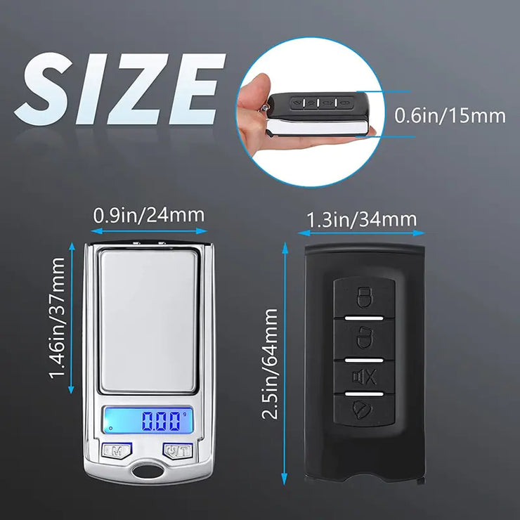 Pocket-Sized Digital Car Key Scale