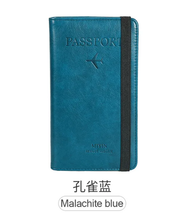 Secure Travels Leather Passport Case