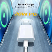 PD Fast Charging Type C to Lightning