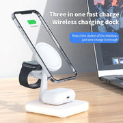 3 In 1 Magnetic Wireless Charger Stand