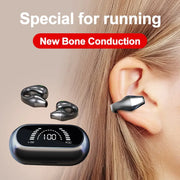 Bone Conduction Earphone Bluetooth 5.2 Ear Clip