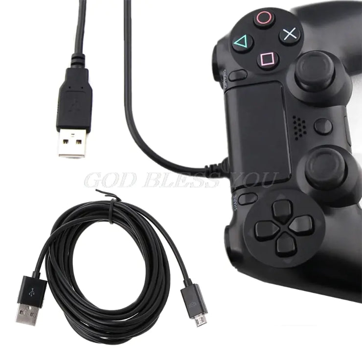 Micro USB Charging Cable For PS4 Controllers